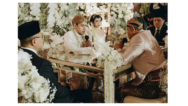 6 Potret Pernikahan Sangun Ragahdo, Aaliyah dan Thariq Jadi Pengiring Pengantin