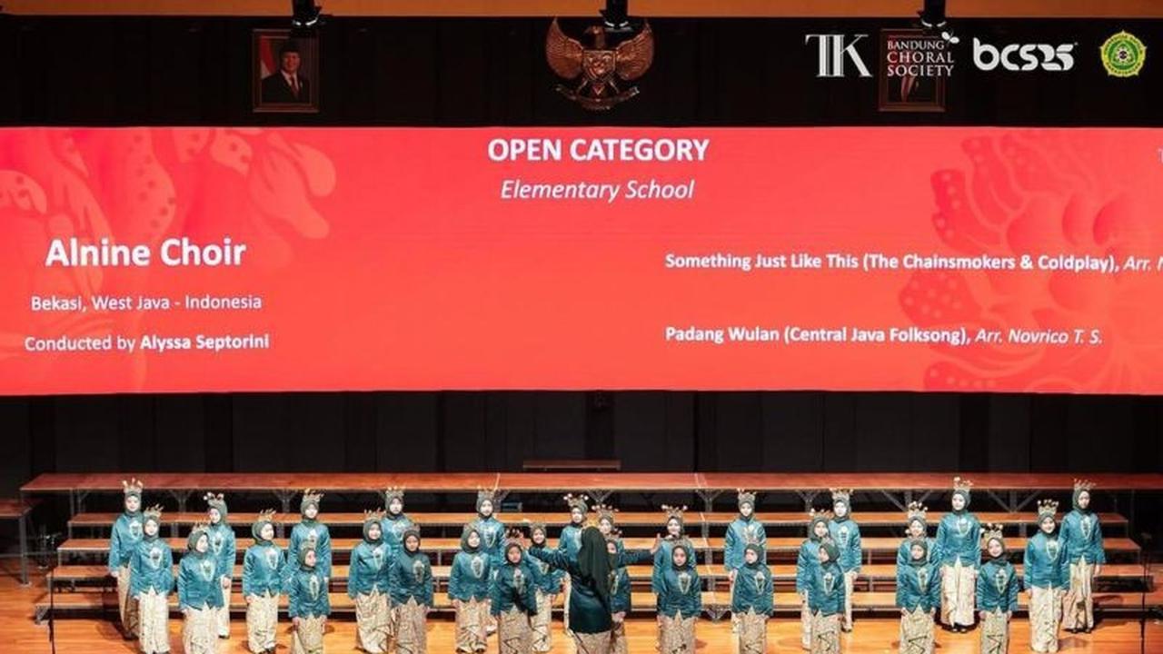 Gemilang! SD Al Azhar 9 Raih Medali Emas di International Bandung Choral Festival 2025