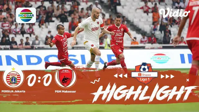 Full Highlight - Persija Jakarta 0 vs 0 PSM Makassar | Shopee Liga 1 2019/2020