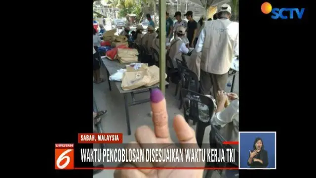 Ribuan TKI Antusias Gunakan Hak Pilih di Pemilu Malaysia