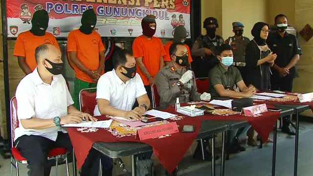 Pers Rilis Polres Gunungkidul
