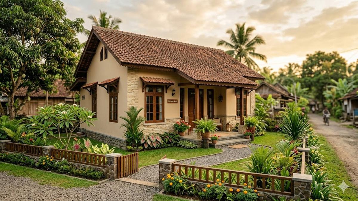 8 Model Rumah Sederhana Tapi Terlihat Mewah di Kampung, Cocok untuk Budget Hemat
