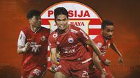 Piala Menpora - Tiga Ban Serep Persija Jakarta (Bola.com/Adreanus Titus)