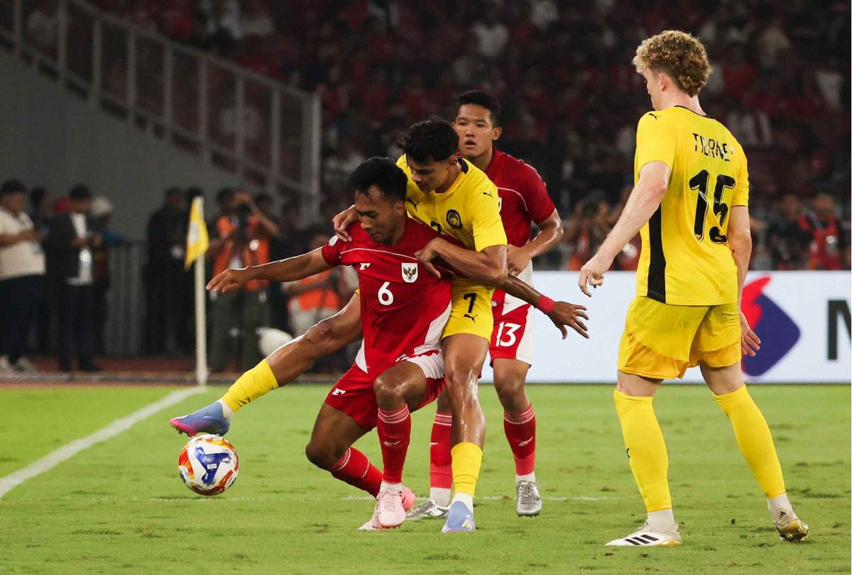 FOTO: Imbang Lawan Malaysia, Indonesia U-23 Lolos ke Semifinal Sebagai Juara Grup