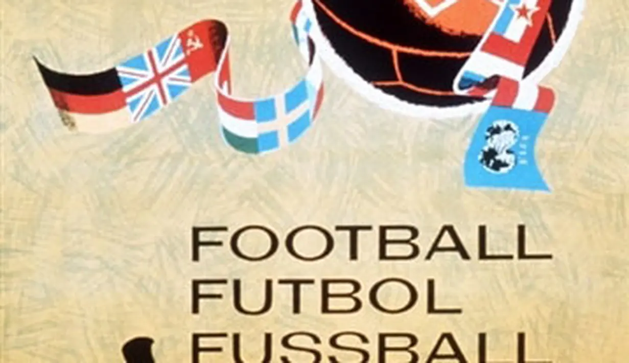 Poster Piala Dunia 1958 (&copy; AFP 2006)