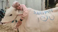 Beri Nama Sapi Kurbannya Sarimit, Ria Ricis Di-bully Lagi