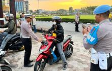 11 Polisi di Riau Terjaring Razia Lalu Lintas, dari SIM Mati sampai Kendaraan Tak Pakai Spion