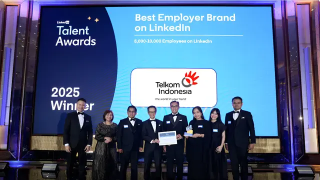 TelkomGroup Kembali Bersinar di LinkedIn Talent Awards 2025 Lewat Dua Penghargaan