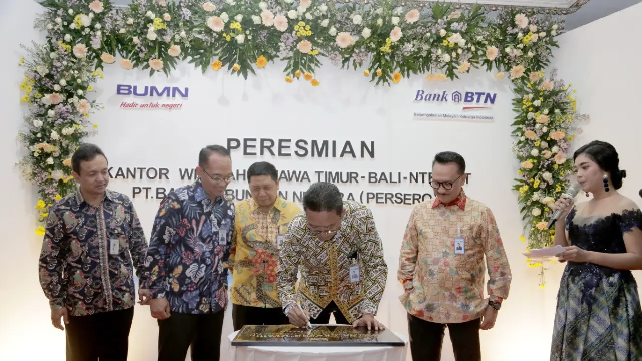 Bank BTN merelokasi Kantor Wilayah 3  ke Gedung Graha Sudirman di Surabaya