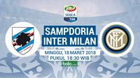 Serie A_Sampdoria Vs Inter Milan (Bola.com/Adreanus Titus)