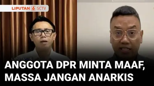 VIDEO: Eko Patrio hingga Uya Kuya Minta Maaf, Massa Jangan Bertindak Anarkis