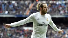 Pemain Real Madrid asal Wales, Gareth Bale menjadi pencetak gol terbanyak Britania Raya yang berkiprah di La Liga Spanyol yaitu 43 gol. (AFP/Gerard Julien)