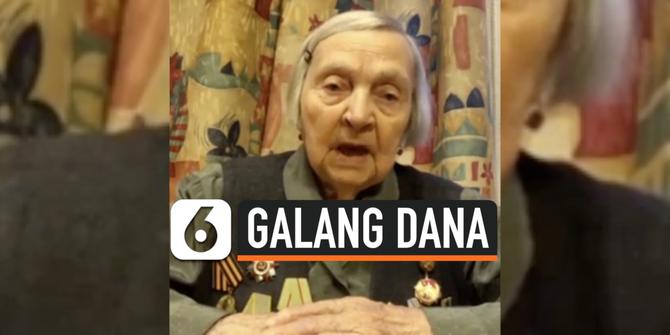 VIDEO: Nenek 97 Tahun Galang Dana untuk Keluarga Tim Medis Corona