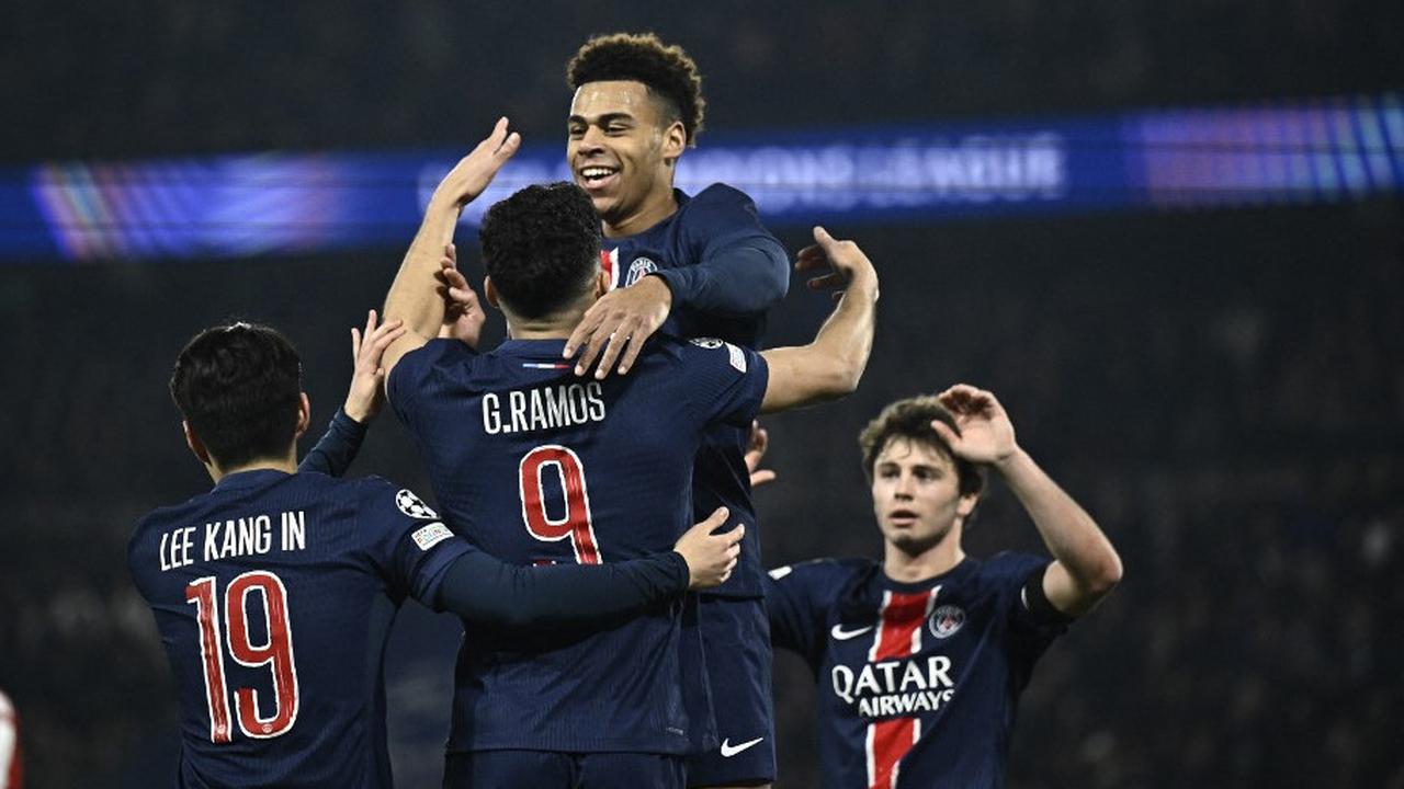 FOTO: Pesta 7 Gol ke Gawang Brest, PSG Mantap Melenggang ke 16 Besar Liga Champions
