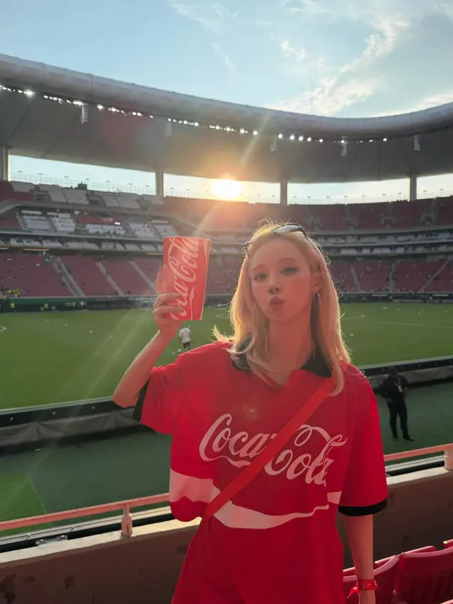Pesona Memikat Karina dan Winter aespa Support Timnas Korea Selatan di Piala Dunia 2026