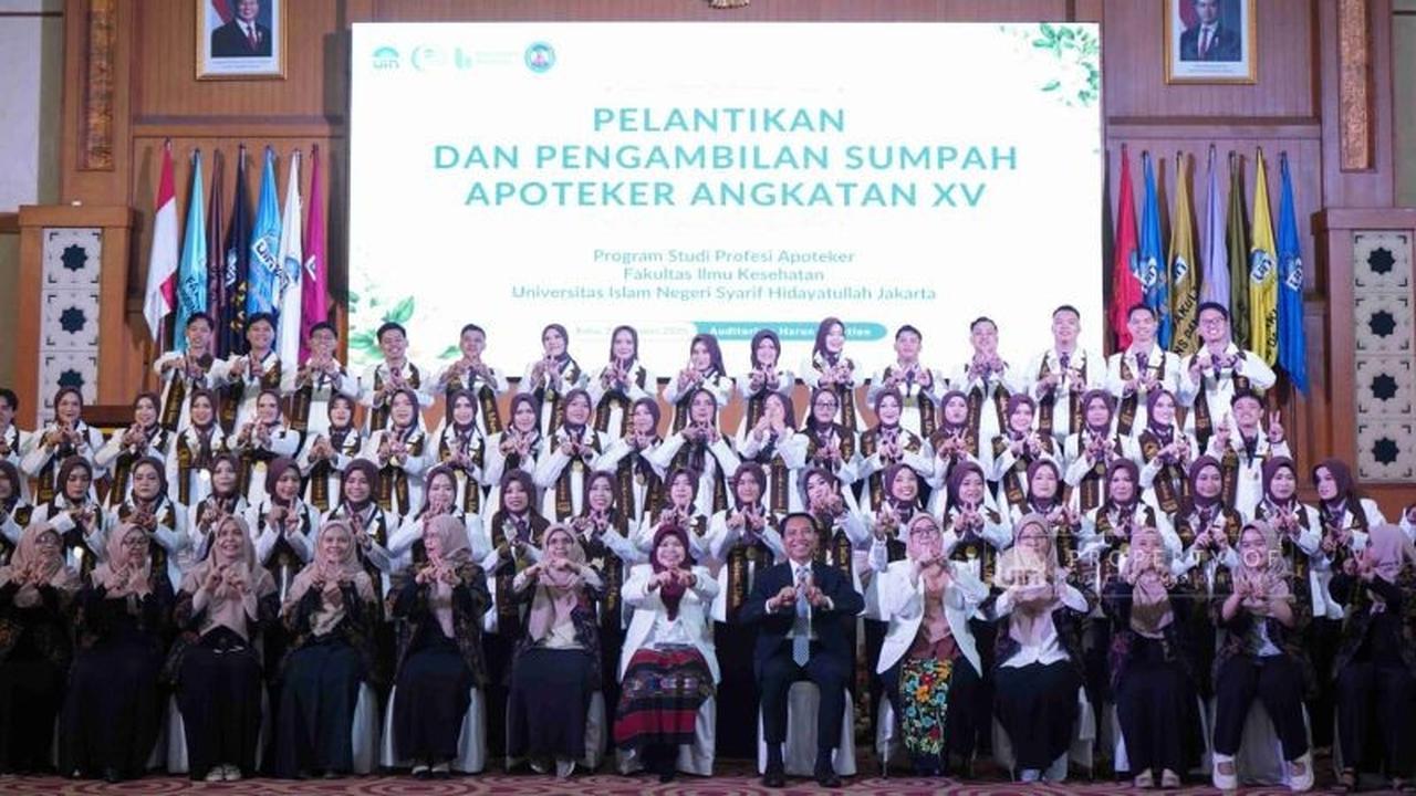 Trivia: Bertepatan Hari Santri, 37 Dokter UIN Jakarta dan 15 Apoteker Siap Mengabdi untuk Negeri