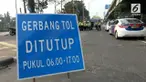 Penutupan beberapa pintu tol jelang Asian Games 2018 membuat sejumlah pengendara marah. Mereka merasa belum mendapatkan informasi dari pengelola tol.