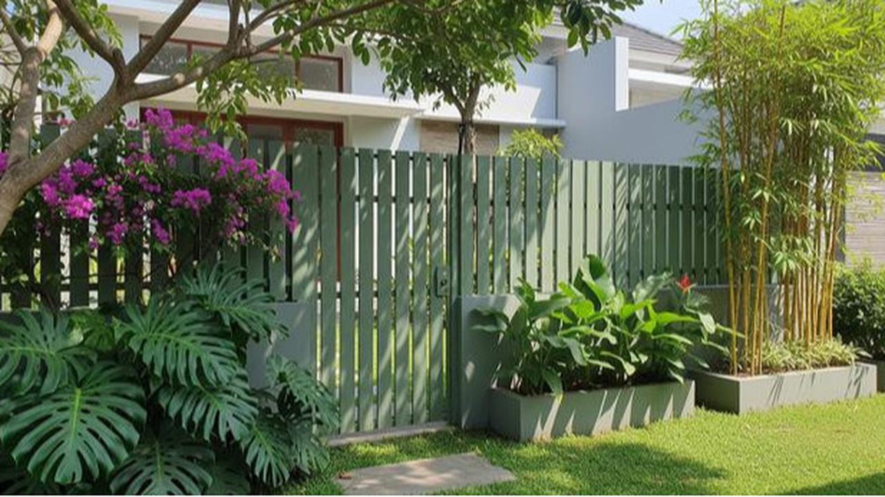 Ingin Jual Rumah Cepat? Ini 4 Warna Pagar Taman yang Bisa Naikkan Nilai Hunian
