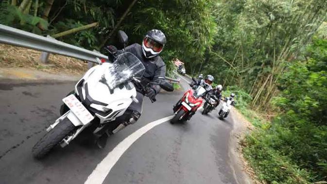 Mencoba Honda ADV150 di Pulau Dewata dalam World Premiere Riding Experience Honda ADV150 (AHM).