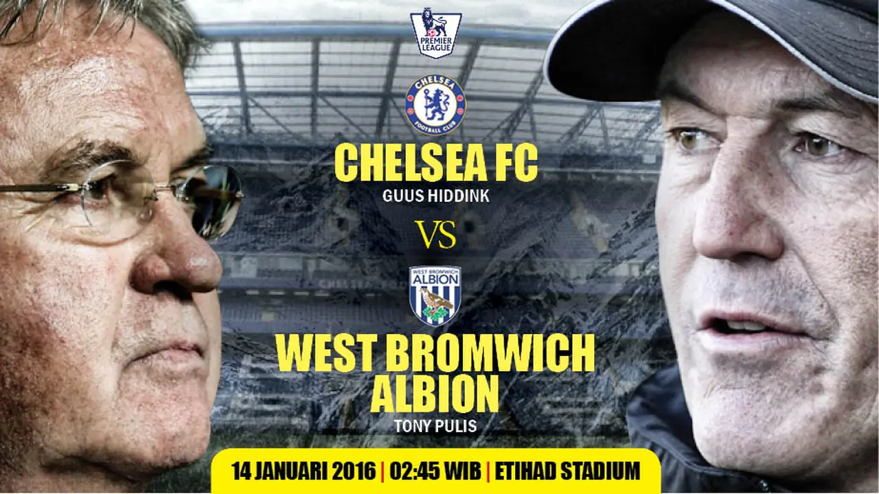 Banner Chelsea FC vs West Bromwich