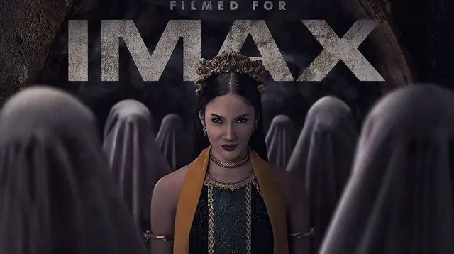 Manoj Punjabi memproduksi film Badarawuhi di Desa Penari dalam format IMAX. Trailer dan poster resminya diperkenalkan kepada publik pada Rabu (6/3/2024). (Foto: Dok. Instagram @maudyeffrosina)