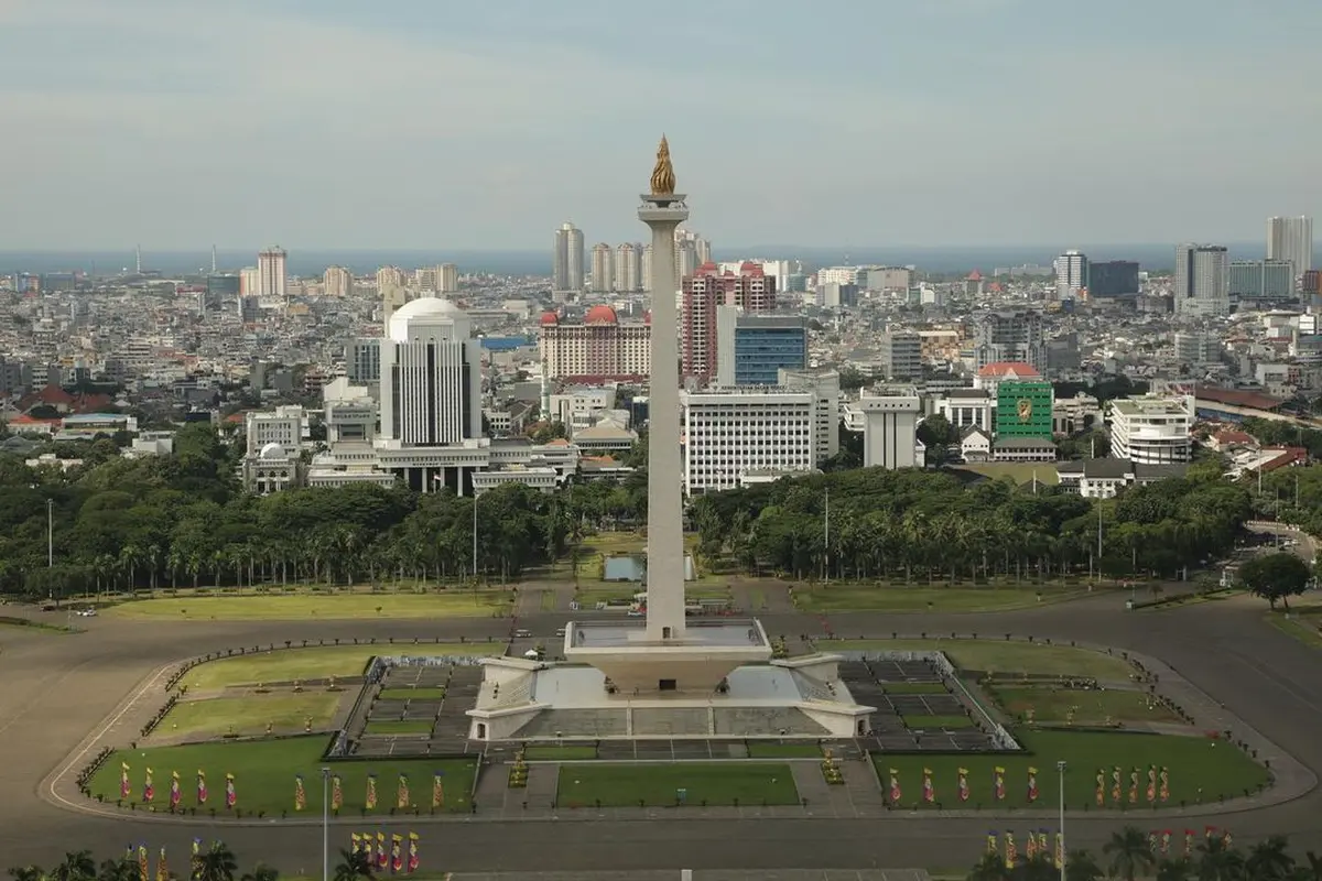 Kawasan Monas.