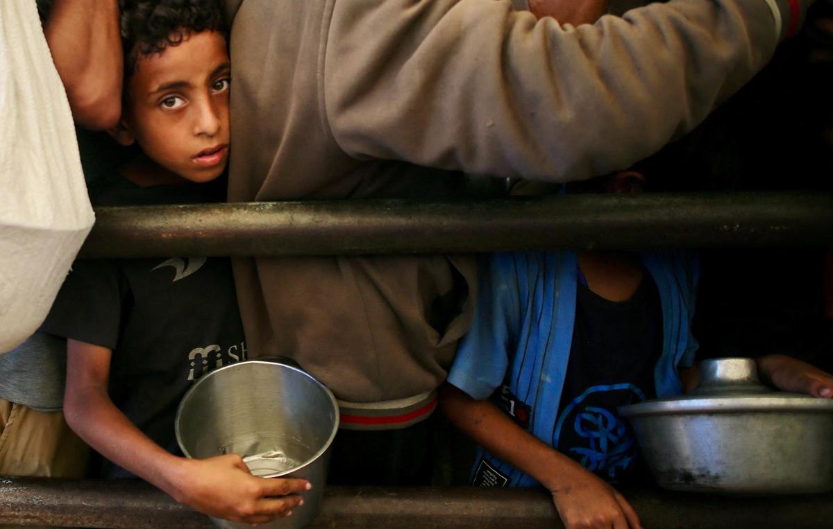 FOTO: Kelaparan Renggut Nyawa 21 Anak-Anak Gaza dalam 72 Jam Terakhir