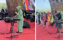 Mengenal Sosok Arindi Putry, Persit yang Jadi Sorotan Usai Main Organ Piano Remix di HUT ke-79 TNI