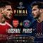 Cover prediksi Liga Champions - Arsenal vs Paris Saint-Germain. (Bola.com/AI-Generated image)