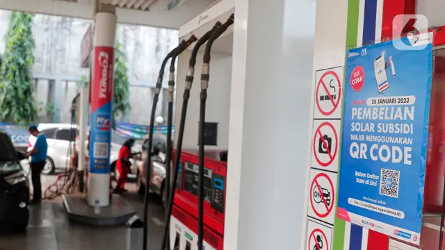 Pembelian Solar Bersubsidi di Jakarta Bakal Gunakan QR Code Mypertamina