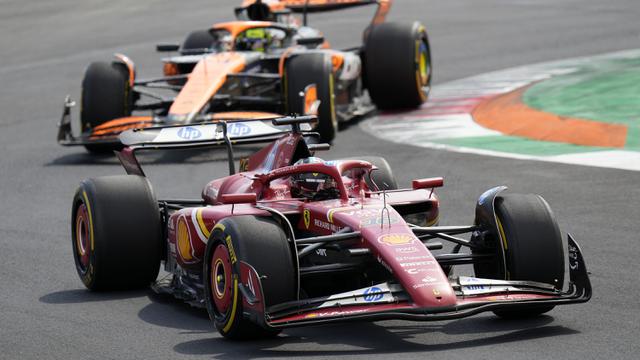 Foto: Tifosi Berpesta, Ferrari Sabet Kemenangan Manis di Balapan Kandang Formula 1 GP Italia 2024