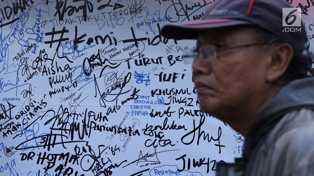 Warga Beri Dukungan Buat Polri