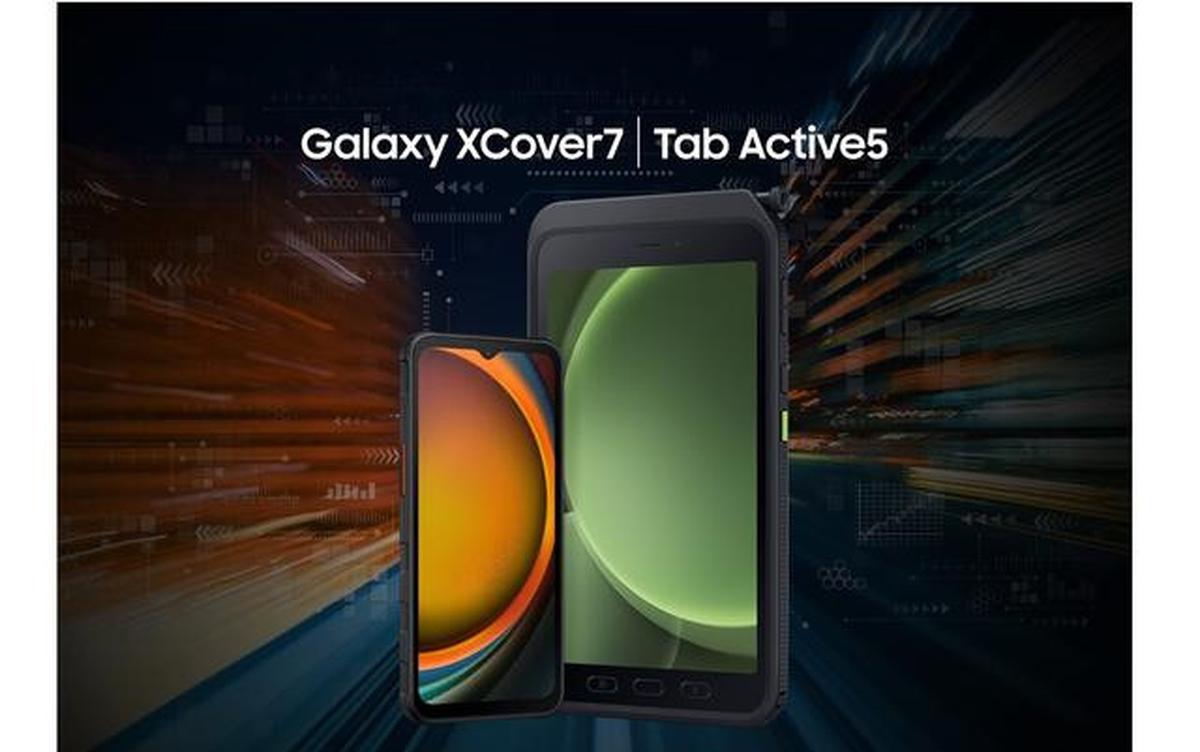 Galaxy XCover7 dan Galaxy Tab Active5 (Foto: Samsung)