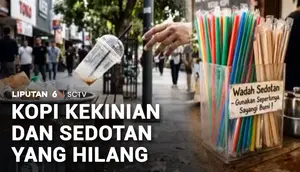 Jaga Lingkungan, Kurangi Pakai Sedotan dan Gelas Plastik