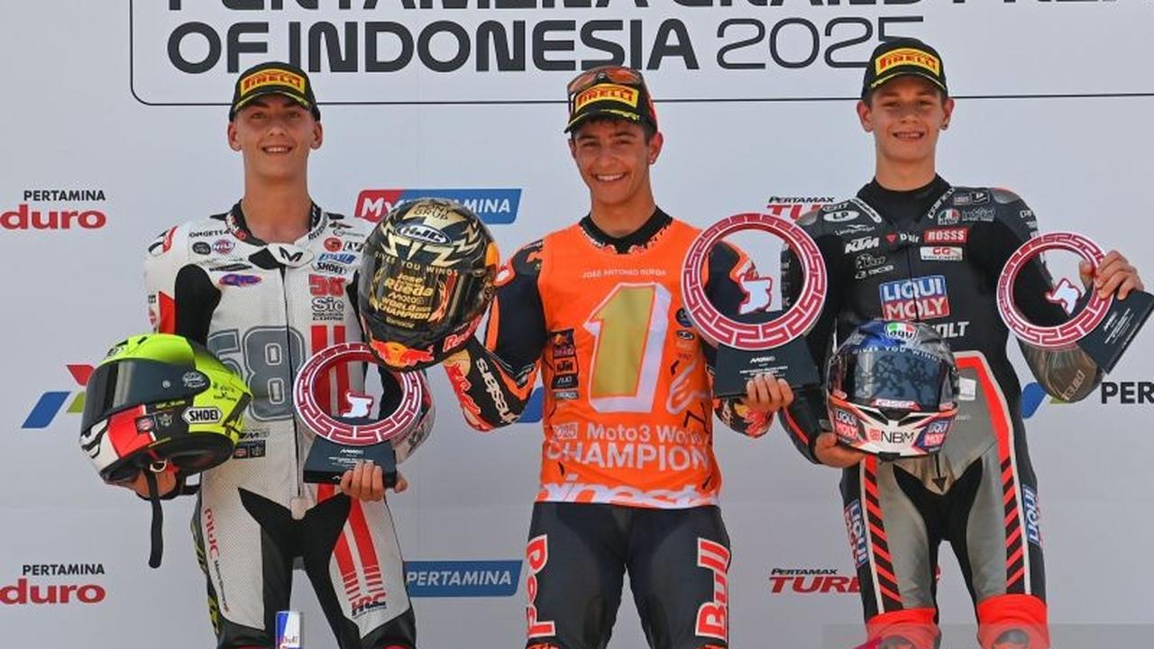 Drama Mandalika: Jose Rueda Kunci Gelar Juara Dunia Moto3 2025 Setelah Penalti Kontroversial, Ini Faktanya!