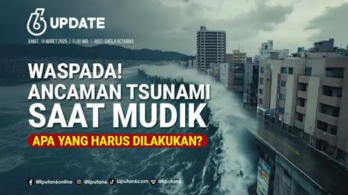 Waspada Ancaman Tsunami Saat Mudik. Apa yang Harus Dilakukan?