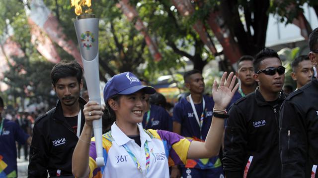 Kirab Obor Api Asian Games