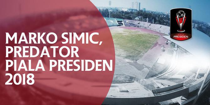 VIDEO: Marko Simic Jadi Predator di Piala Presiden 2018