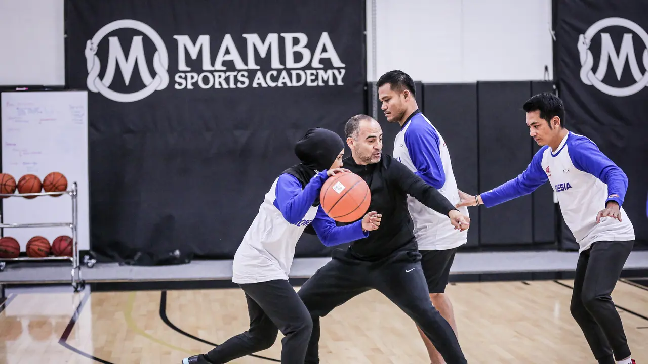 DBL All-Star 2019 Latihan di Mamba Sports Academy Milik Kobe Bryant