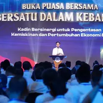 Wakil Presiden (Wapres) Gibran Rakabuming Raka meminta para pengusaha besar untuk terus mendukung pertumbuhan industri padat karya. (Biro Pers, Media, dan Informasi Sekretariat Wakil Presiden).