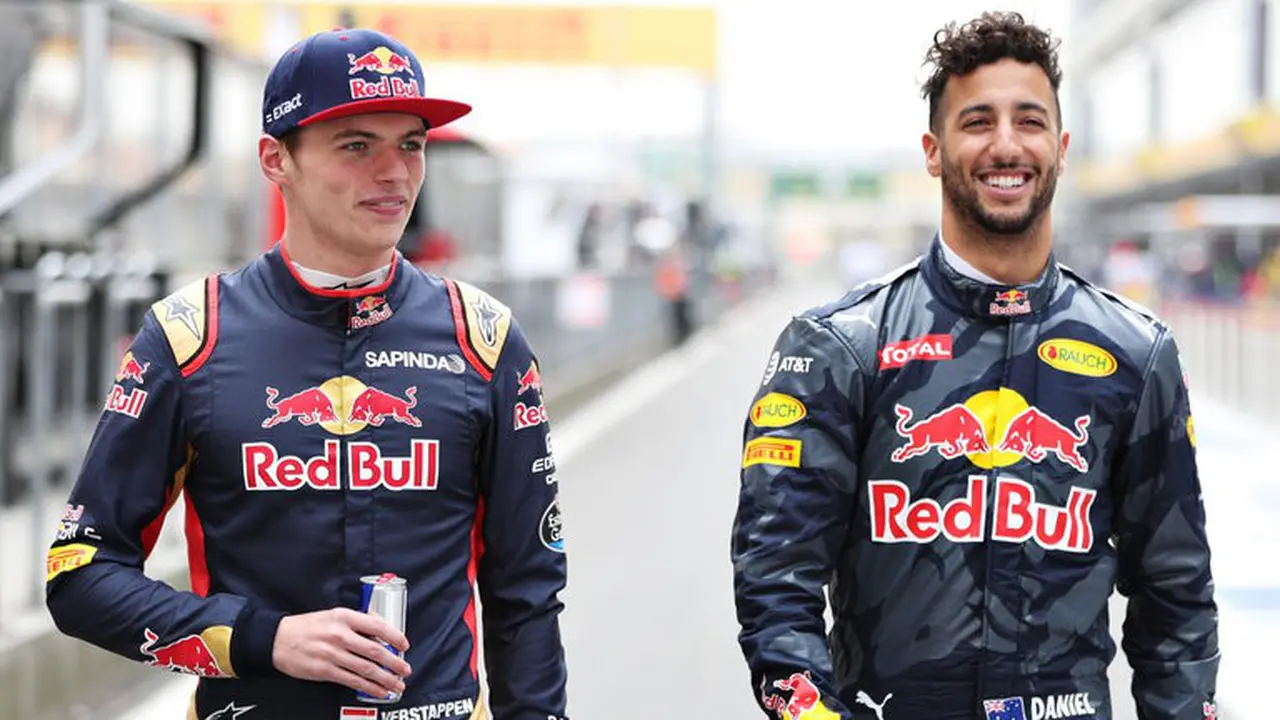 Daniel Ricciardo-Max Verstappen