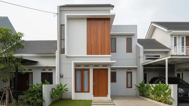 Desain Rumah 2 Lantai Minimalis Kotak