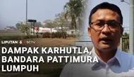 Kabut Asap Karhutla Ganggu Penerbangan di Bandara Pattimura