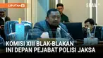 Komisi XIII Dewan Perwakilan Rakyat (DPR) menggelar rapat dengar pendapat dengan Dirtipidum Bareskrim Polri, Jampidum Kejaksaan Agung dan Panitera Mahkamah Agung di Gedung DPR, Jakarta, Rabu (17/9).