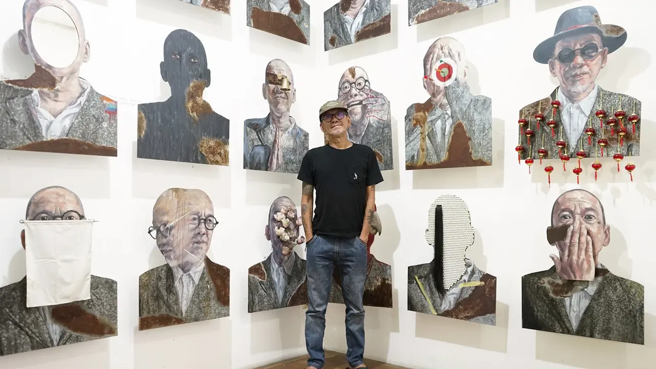 Melihat Perjalanan Artistik Perupa Agus Suwage dari Era 90an di Museum MACAN
