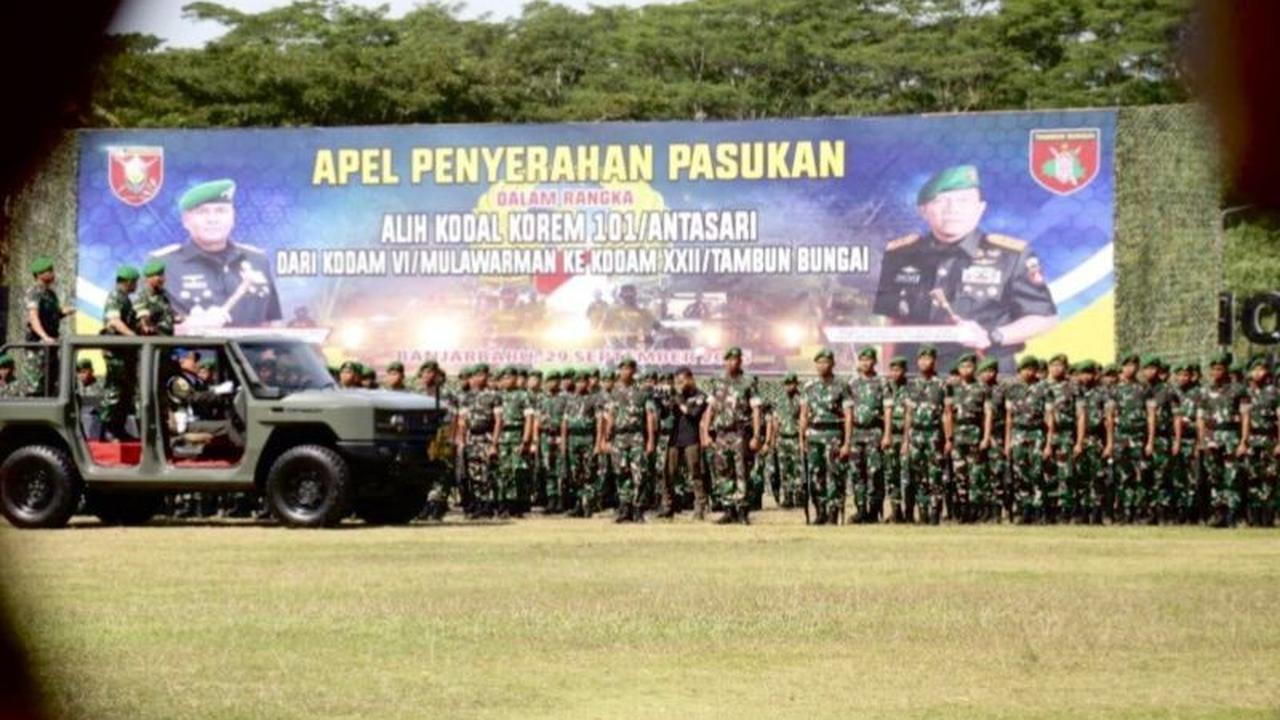 Fakta Unik Alih Kodal Korem 101/Antasari: Kini di Bawah Kodam XXII/Tambun Bungai, Perkuat Pertahanan Kalimantan!