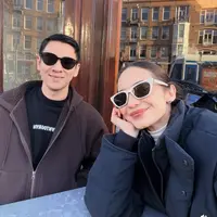 Enzy Storia Liburan Musim Dingin ke Amsterdam Bersama Suami. [@enzystoria]