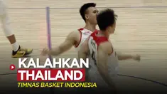 Berita video highlights kemenangan Timnas basket Indonesia atas Thailand 78-75 di cabor basket 5x5 putra SEA Games 2021, Rabu (18/5/2022) siang hari waktu setempat.