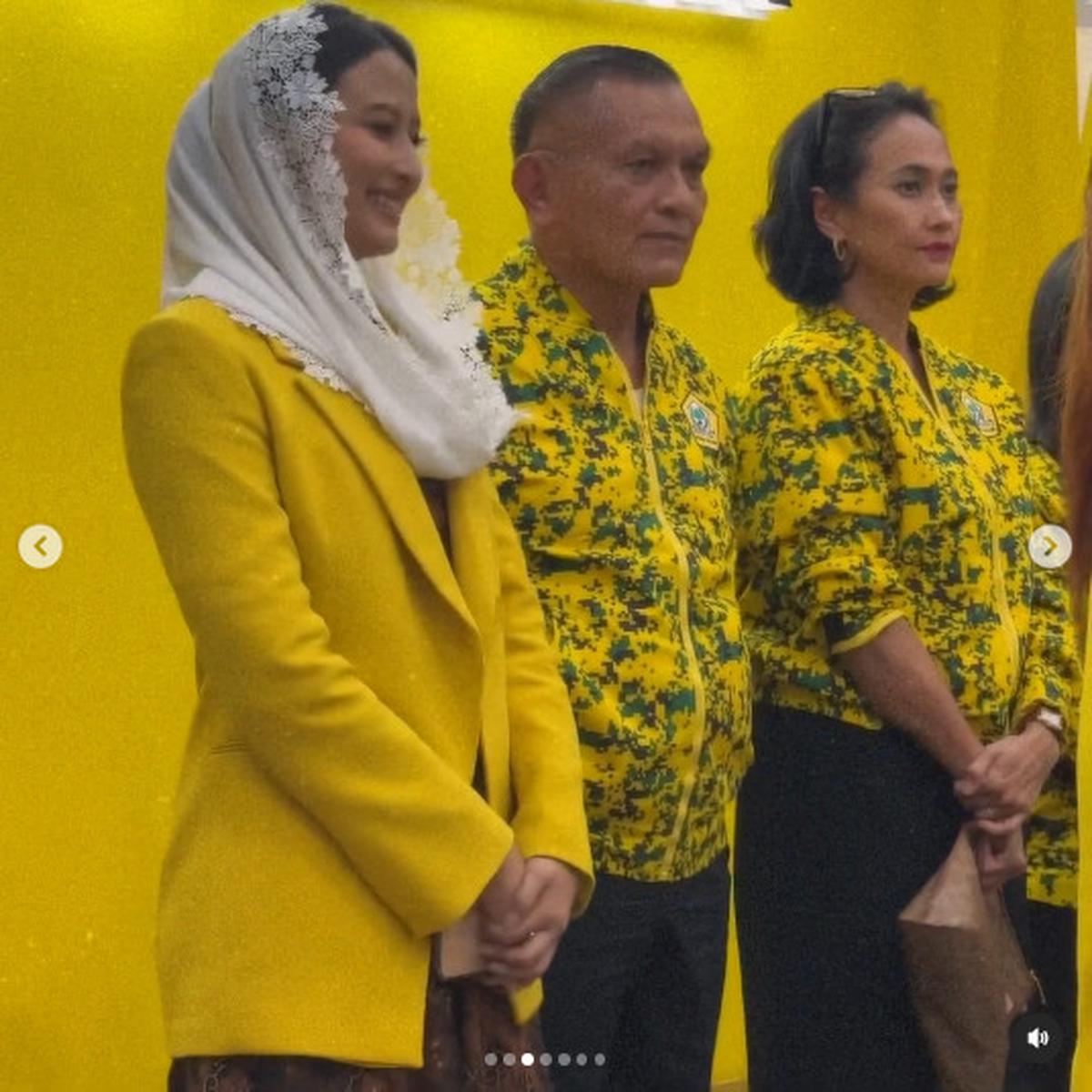 Wajah Semringah Wakil Menteri Cantik Dapat Posisi Penting di Partai 'Beringin'