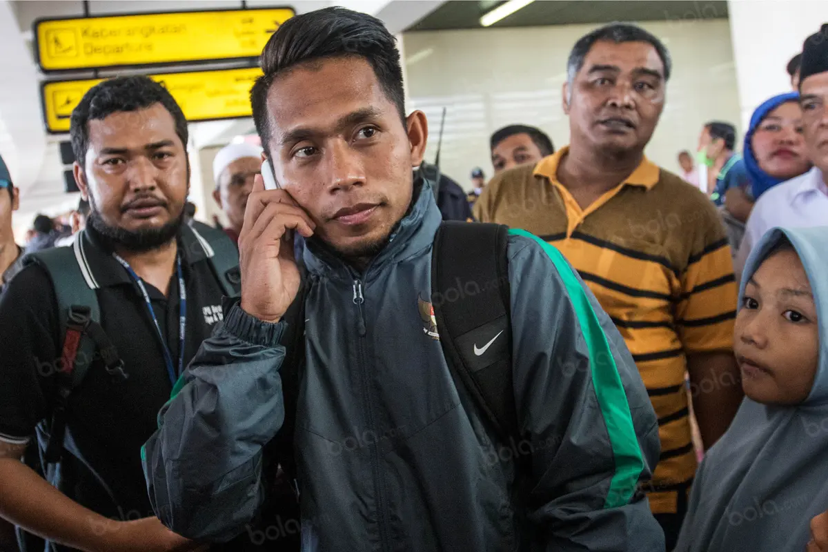 Sukacita Timnas Indonesia Kembali ke Tanah Air